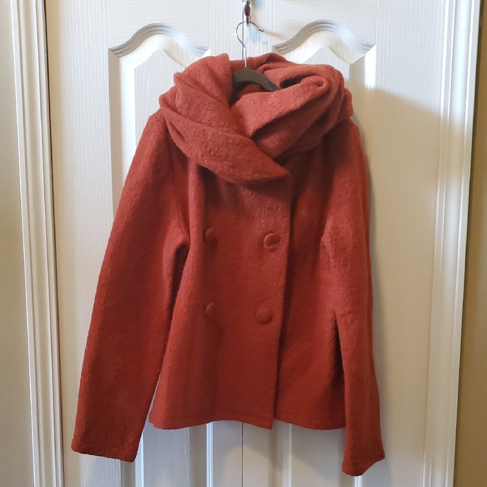 Willi Smith Vibrant Red Wool Garment